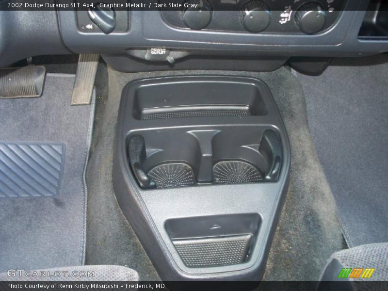 Graphite Metallic / Dark Slate Gray 2002 Dodge Durango SLT 4x4