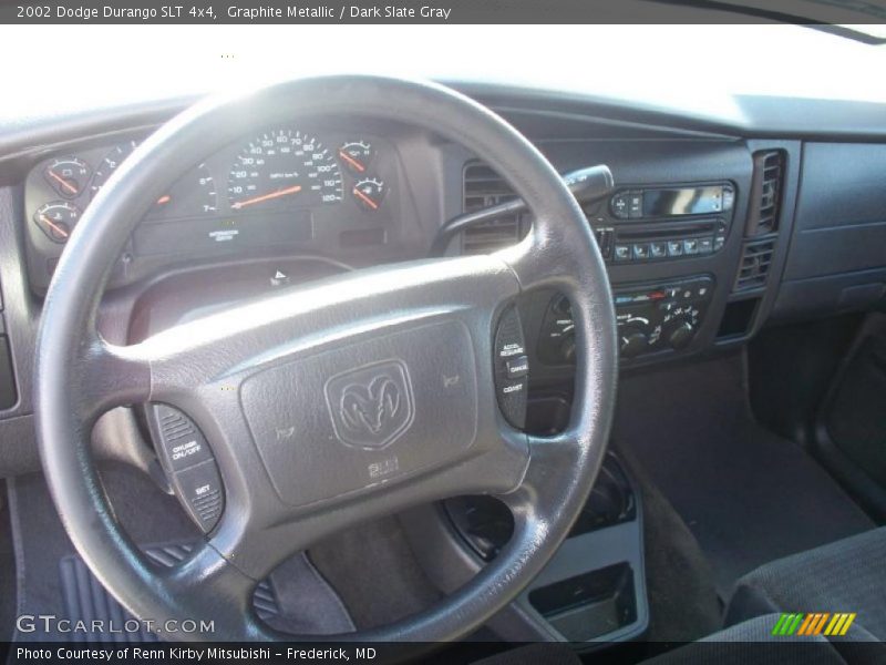 Graphite Metallic / Dark Slate Gray 2002 Dodge Durango SLT 4x4