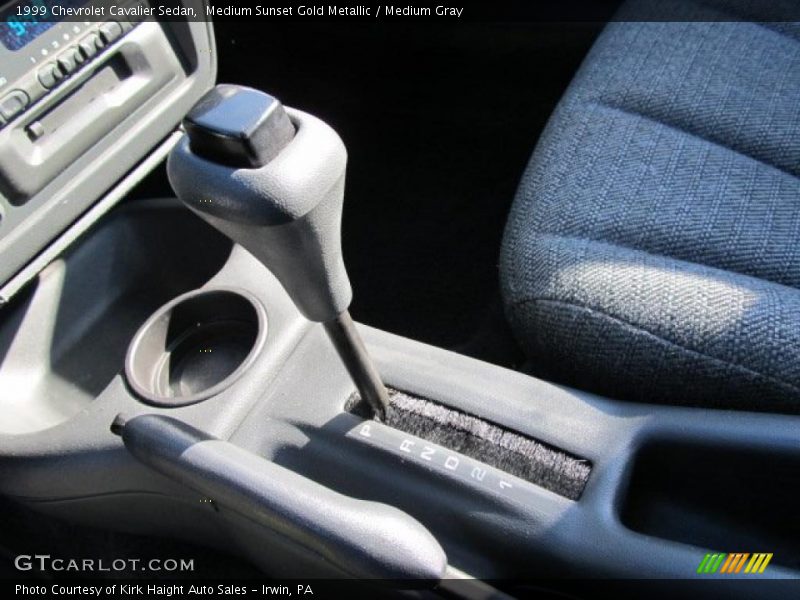 Medium Sunset Gold Metallic / Medium Gray 1999 Chevrolet Cavalier Sedan