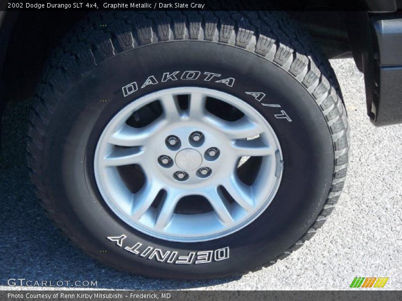 Graphite Metallic / Dark Slate Gray 2002 Dodge Durango SLT 4x4