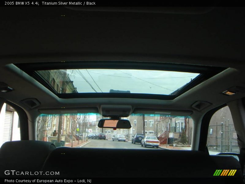 Titanium Silver Metallic / Black 2005 BMW X5 4.4i