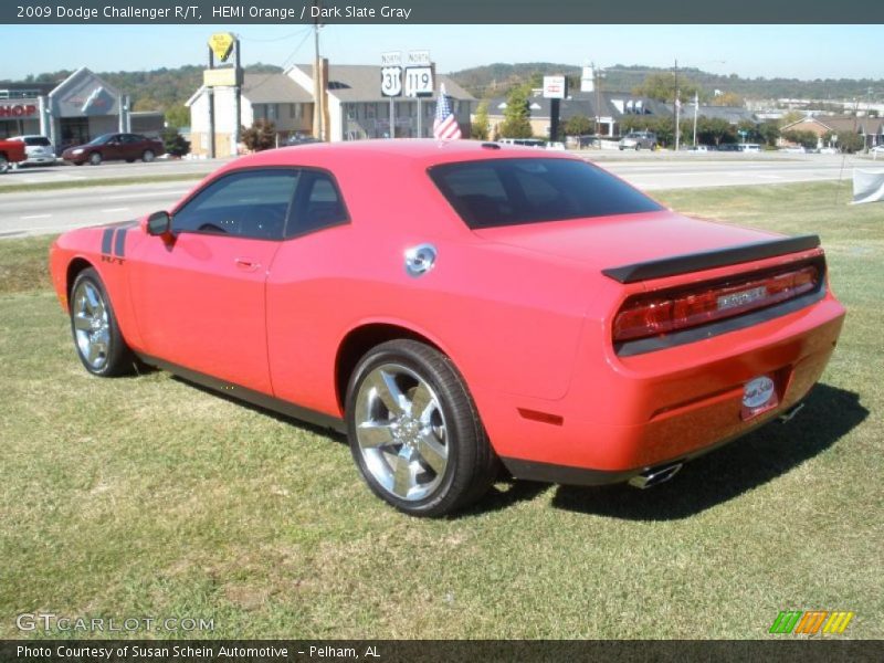 HEMI Orange / Dark Slate Gray 2009 Dodge Challenger R/T