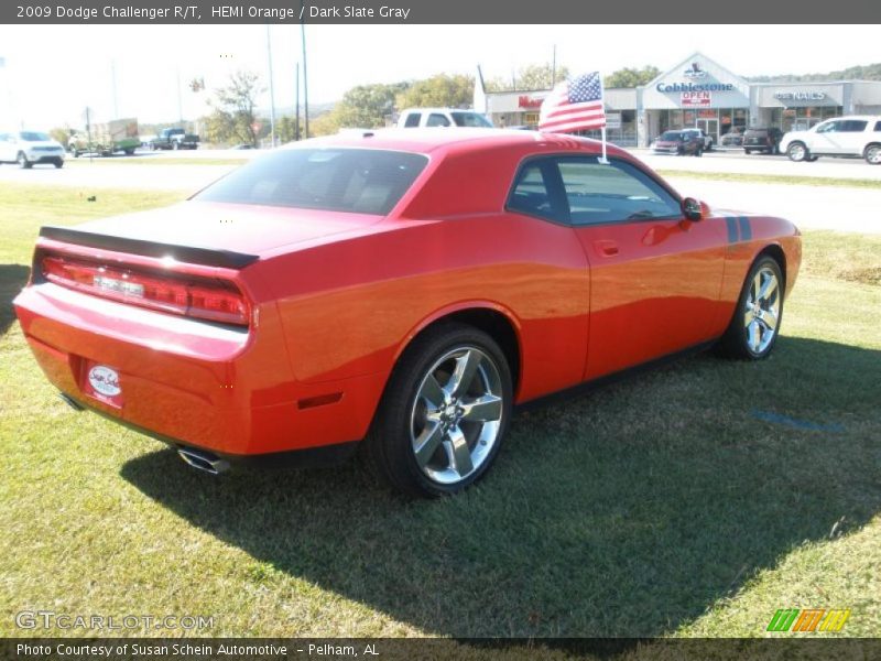 HEMI Orange / Dark Slate Gray 2009 Dodge Challenger R/T