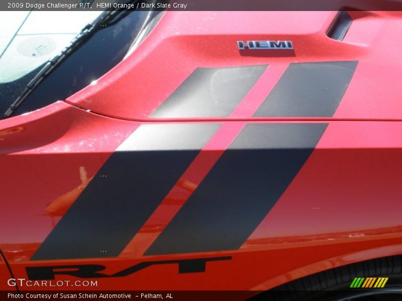 HEMI Orange / Dark Slate Gray 2009 Dodge Challenger R/T