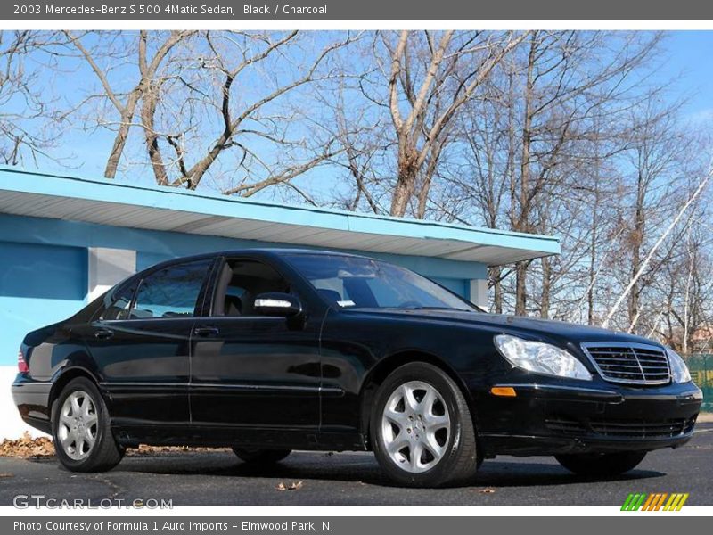 Black / Charcoal 2003 Mercedes-Benz S 500 4Matic Sedan
