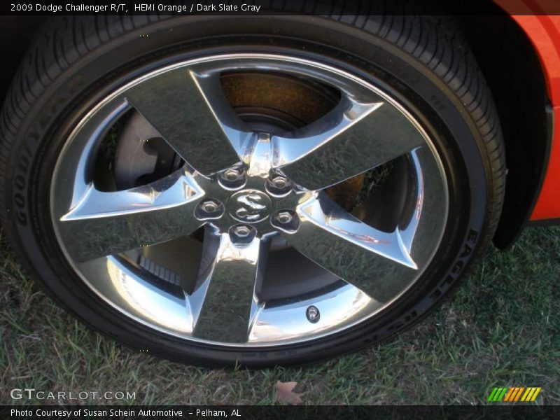 HEMI Orange / Dark Slate Gray 2009 Dodge Challenger R/T