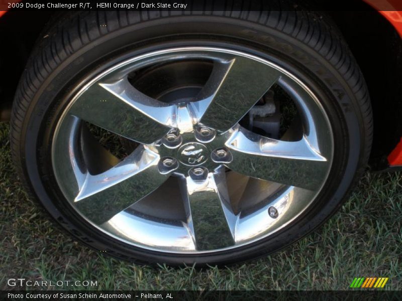 HEMI Orange / Dark Slate Gray 2009 Dodge Challenger R/T