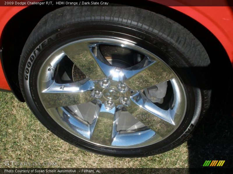 HEMI Orange / Dark Slate Gray 2009 Dodge Challenger R/T