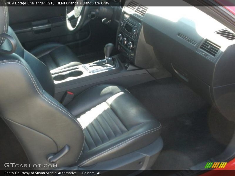HEMI Orange / Dark Slate Gray 2009 Dodge Challenger R/T