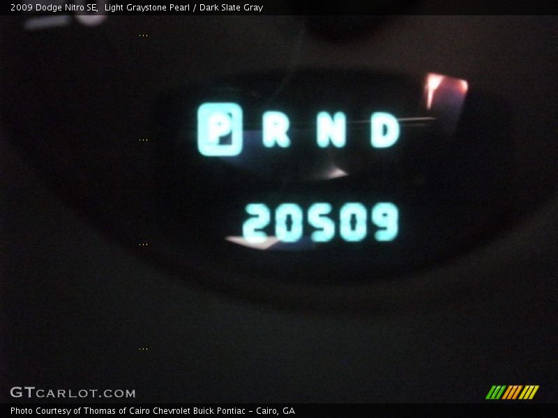 Light Graystone Pearl / Dark Slate Gray 2009 Dodge Nitro SE