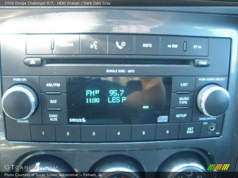 HEMI Orange / Dark Slate Gray 2009 Dodge Challenger R/T