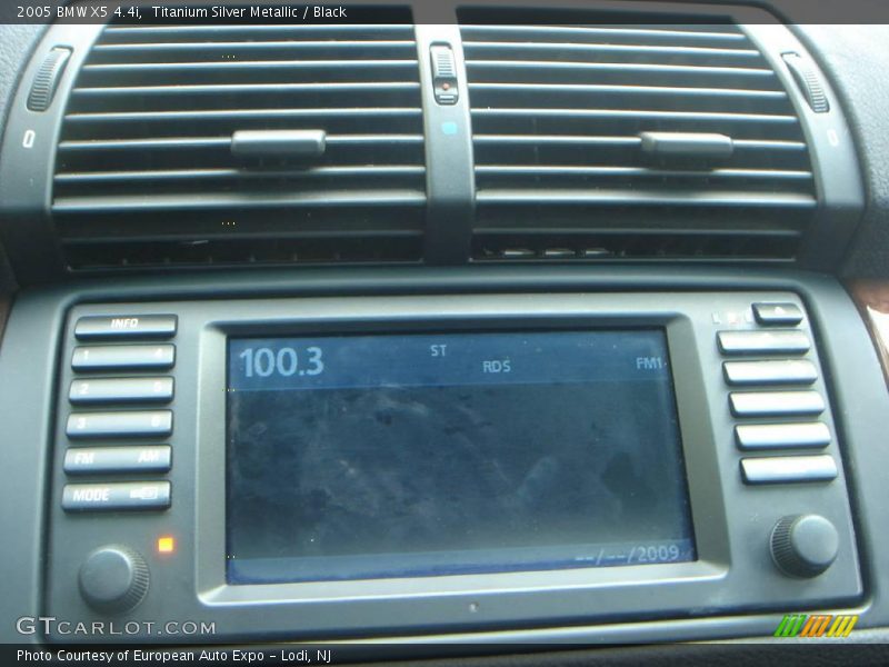 Titanium Silver Metallic / Black 2005 BMW X5 4.4i