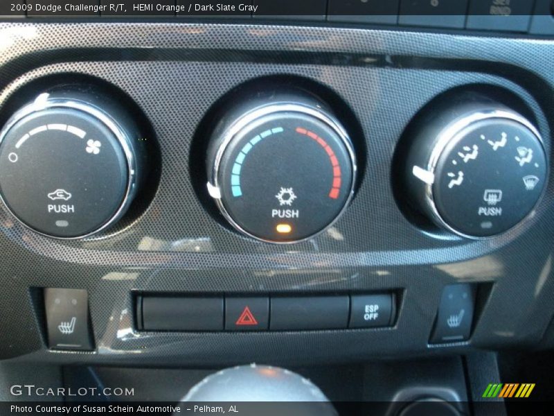 HEMI Orange / Dark Slate Gray 2009 Dodge Challenger R/T