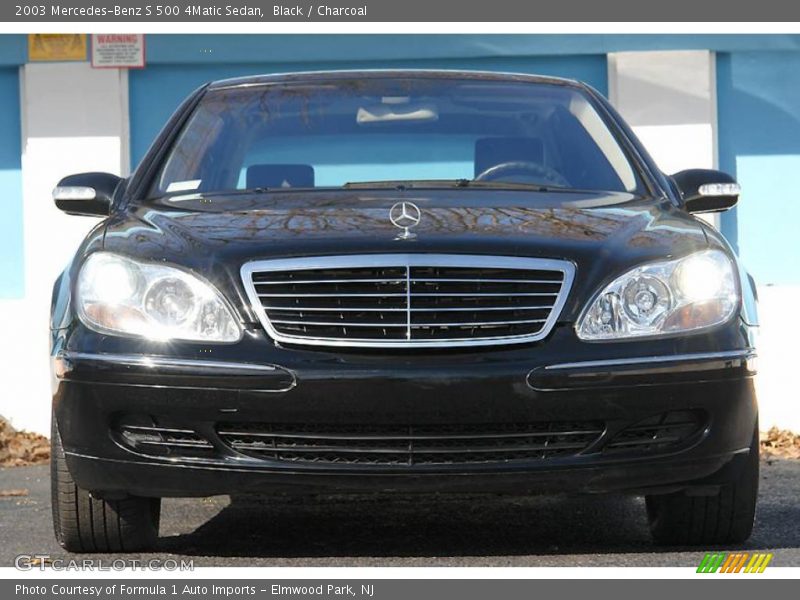 Black / Charcoal 2003 Mercedes-Benz S 500 4Matic Sedan