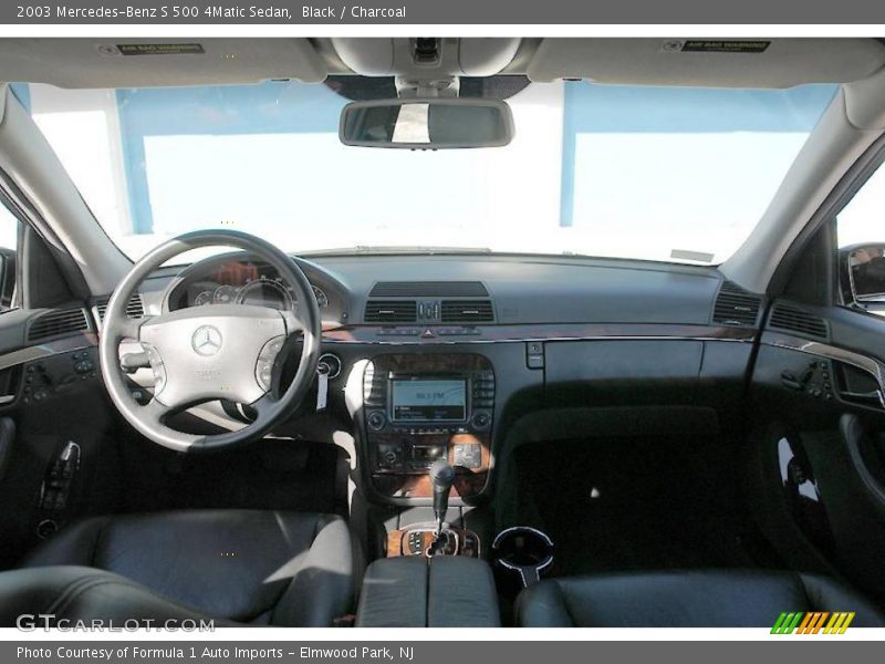 Black / Charcoal 2003 Mercedes-Benz S 500 4Matic Sedan