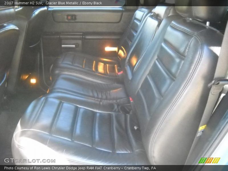 Glacier Blue Metallic / Ebony Black 2007 Hummer H2 SUV
