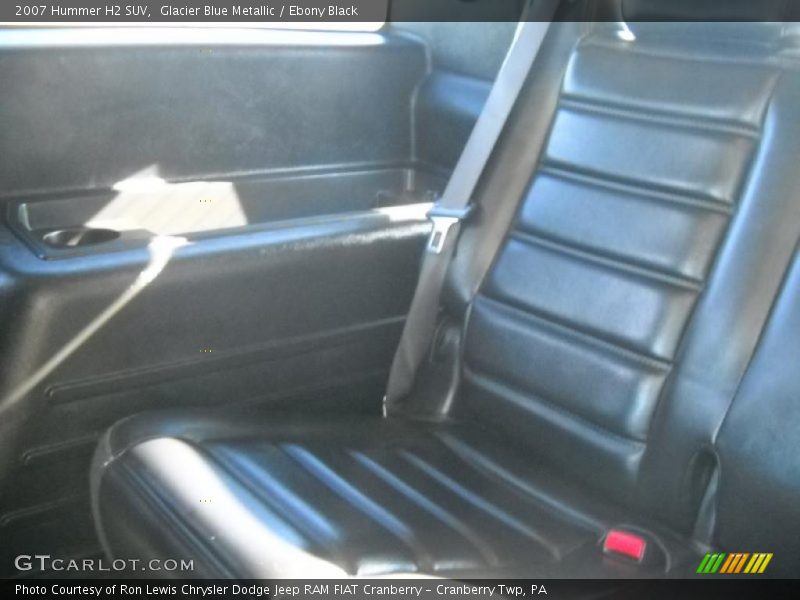 Glacier Blue Metallic / Ebony Black 2007 Hummer H2 SUV