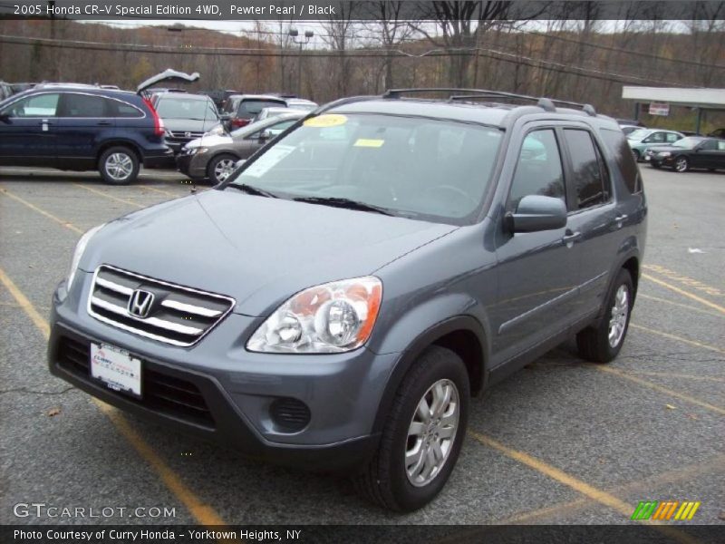 Pewter Pearl / Black 2005 Honda CR-V Special Edition 4WD