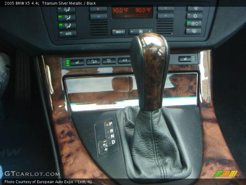 Titanium Silver Metallic / Black 2005 BMW X5 4.4i