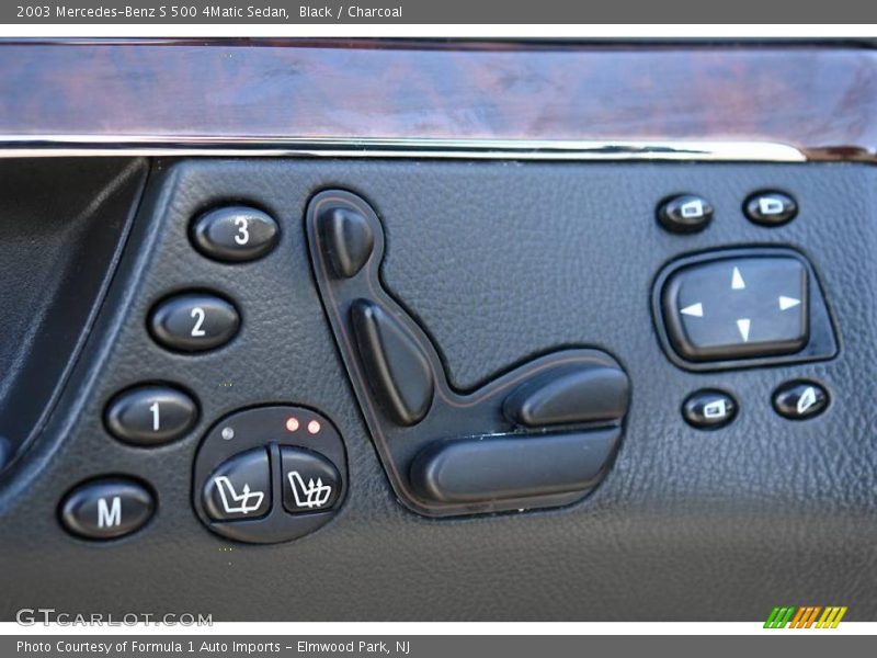 Black / Charcoal 2003 Mercedes-Benz S 500 4Matic Sedan