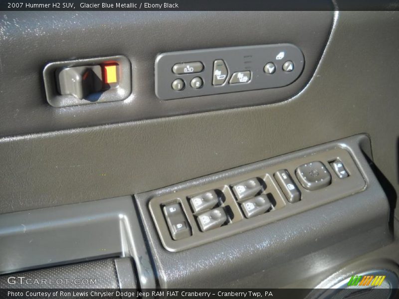 Glacier Blue Metallic / Ebony Black 2007 Hummer H2 SUV