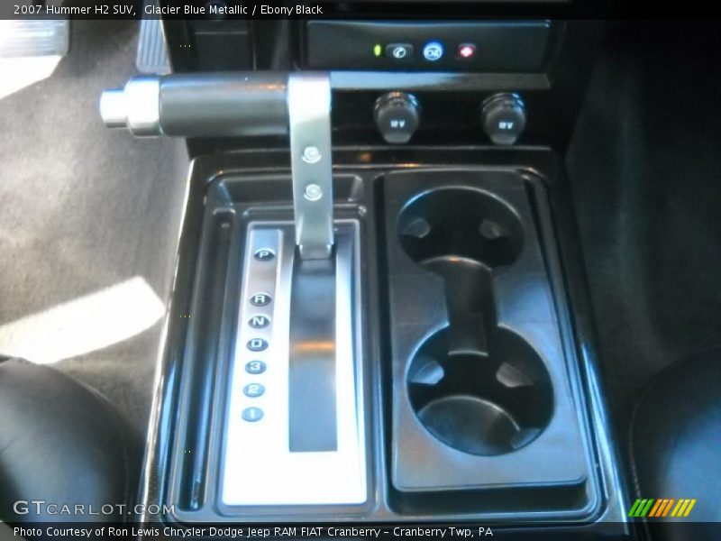 Glacier Blue Metallic / Ebony Black 2007 Hummer H2 SUV