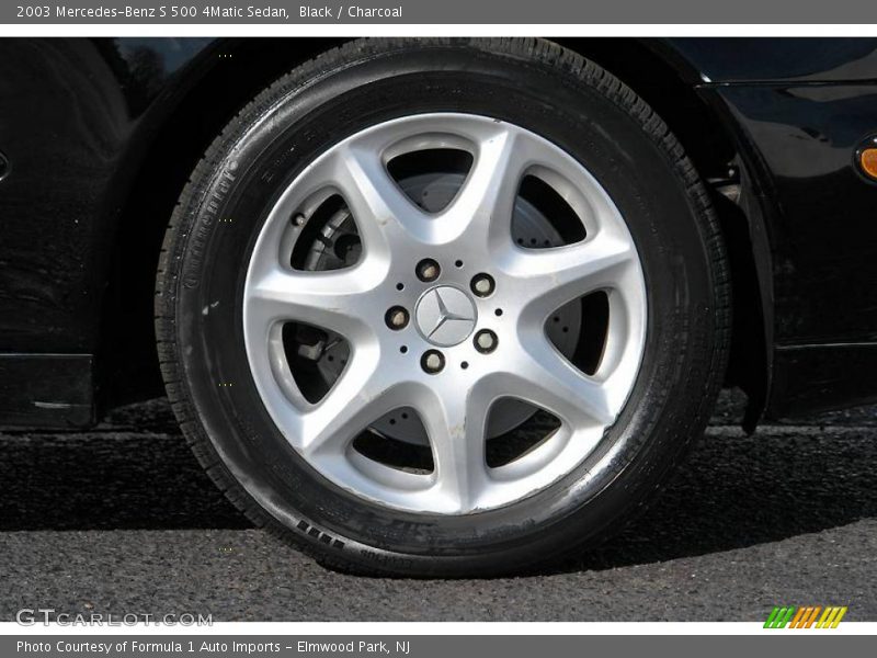 Black / Charcoal 2003 Mercedes-Benz S 500 4Matic Sedan