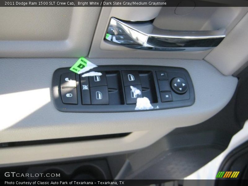 Bright White / Dark Slate Gray/Medium Graystone 2011 Dodge Ram 1500 SLT Crew Cab