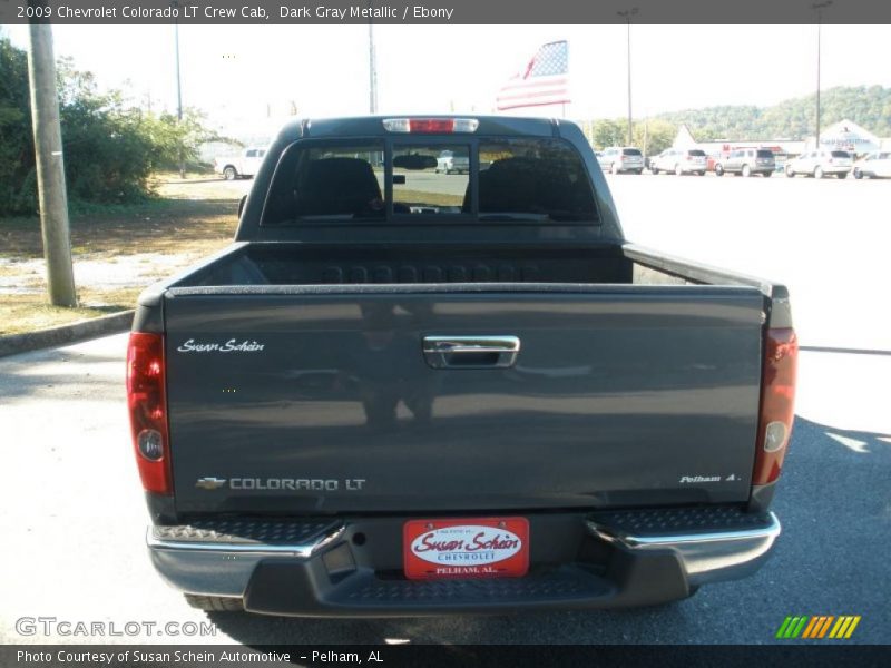 Dark Gray Metallic / Ebony 2009 Chevrolet Colorado LT Crew Cab