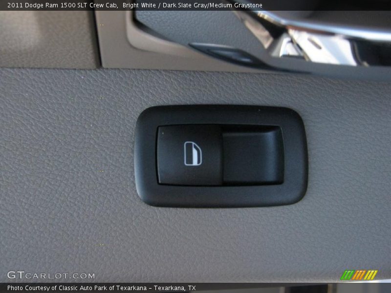 Bright White / Dark Slate Gray/Medium Graystone 2011 Dodge Ram 1500 SLT Crew Cab