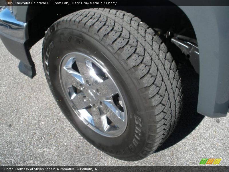 Dark Gray Metallic / Ebony 2009 Chevrolet Colorado LT Crew Cab
