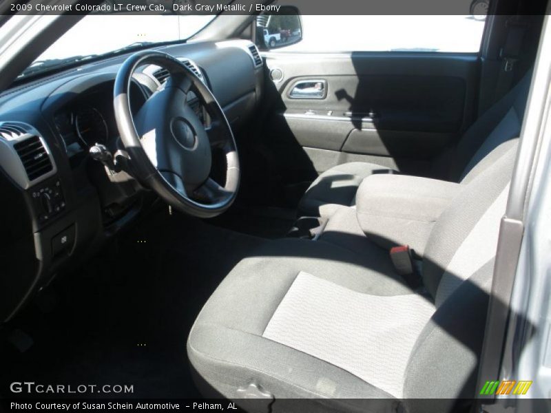 Dark Gray Metallic / Ebony 2009 Chevrolet Colorado LT Crew Cab