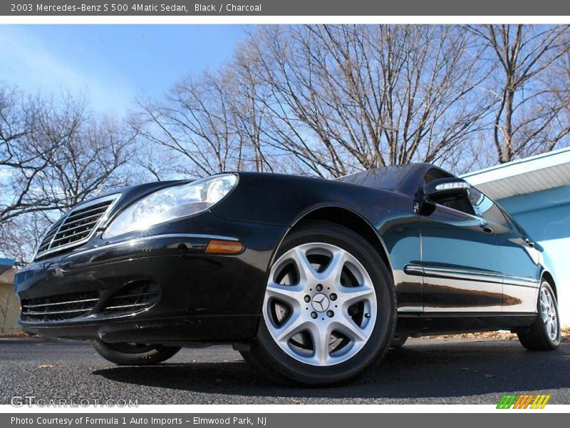 Black / Charcoal 2003 Mercedes-Benz S 500 4Matic Sedan