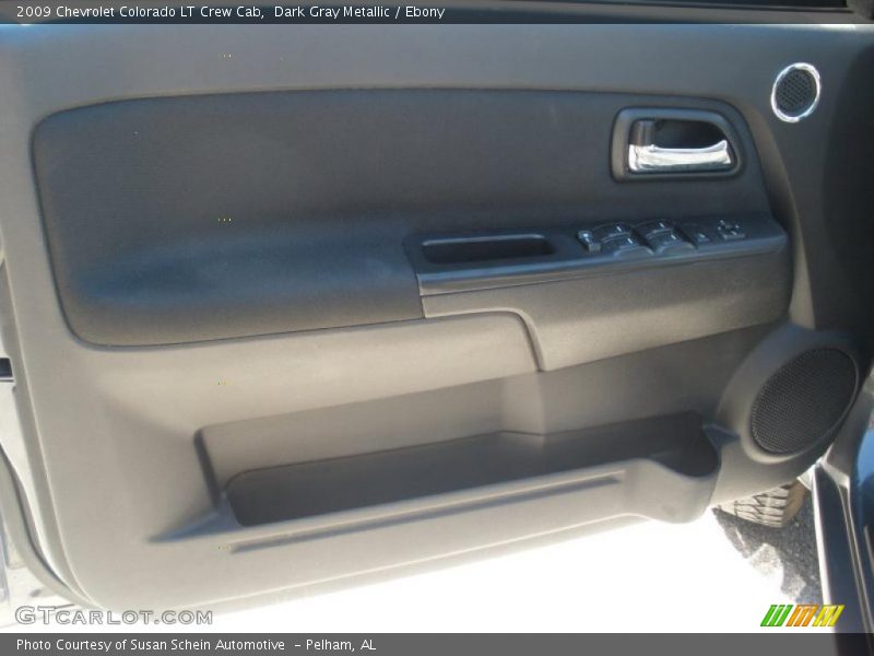 Dark Gray Metallic / Ebony 2009 Chevrolet Colorado LT Crew Cab