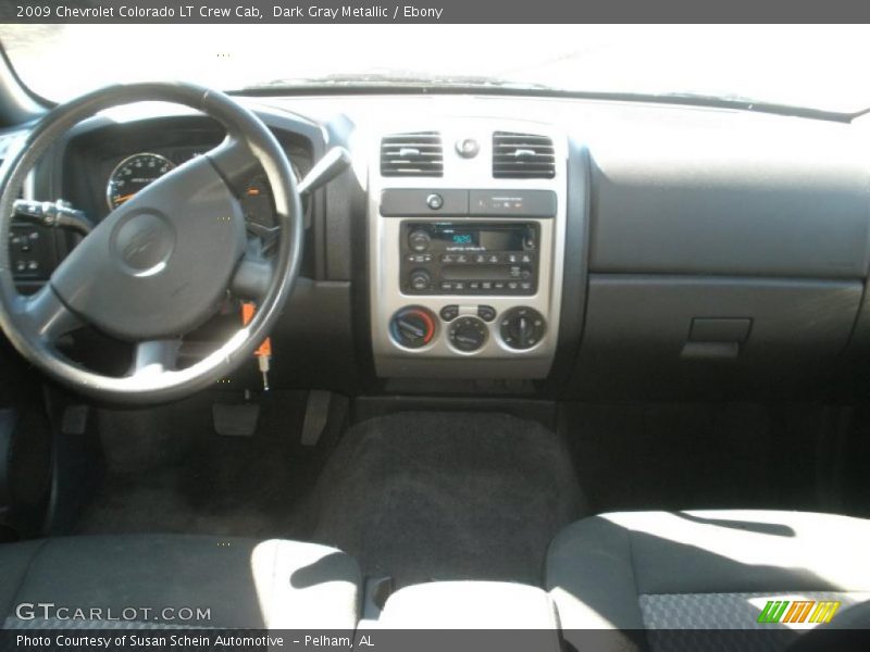 Dark Gray Metallic / Ebony 2009 Chevrolet Colorado LT Crew Cab