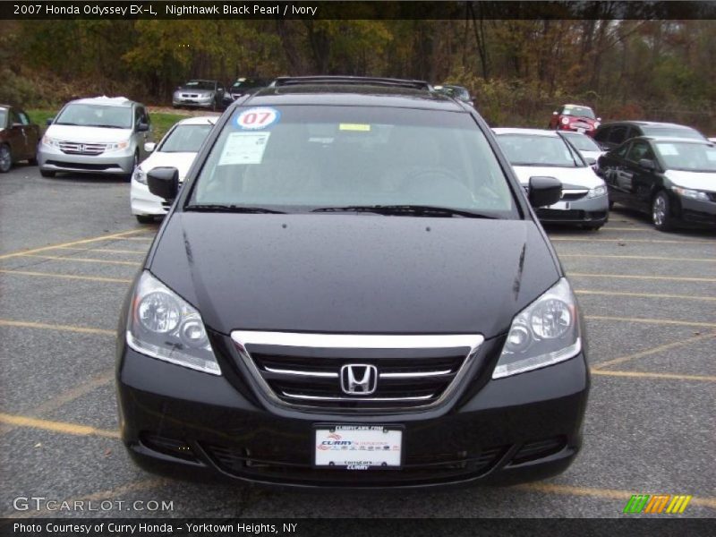 Nighthawk Black Pearl / Ivory 2007 Honda Odyssey EX-L