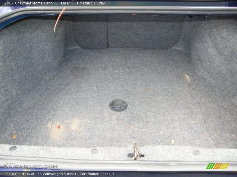 Laser Blue Metallic / Gray 2007 Chevrolet Monte Carlo SS