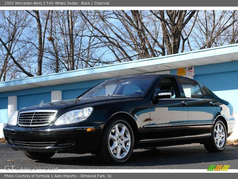 Black / Charcoal 2003 Mercedes-Benz S 500 4Matic Sedan