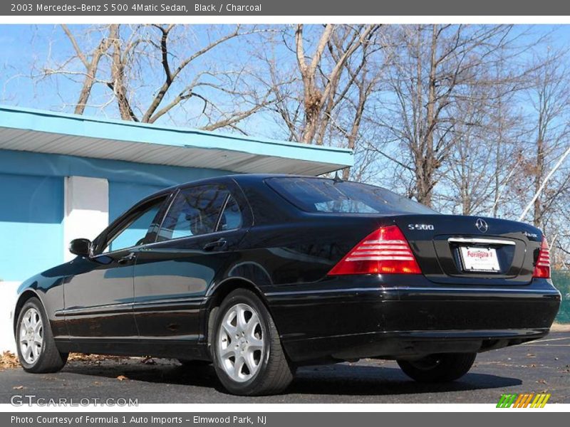 Black / Charcoal 2003 Mercedes-Benz S 500 4Matic Sedan