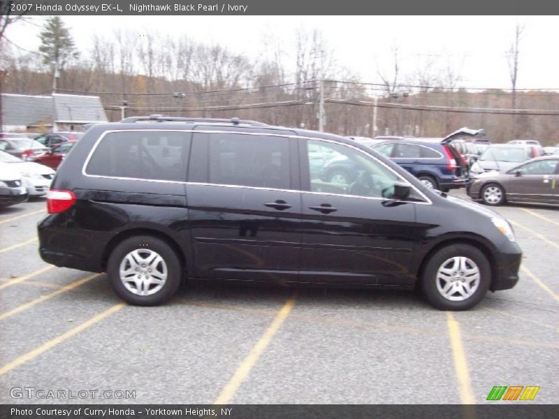 Nighthawk Black Pearl / Ivory 2007 Honda Odyssey EX-L