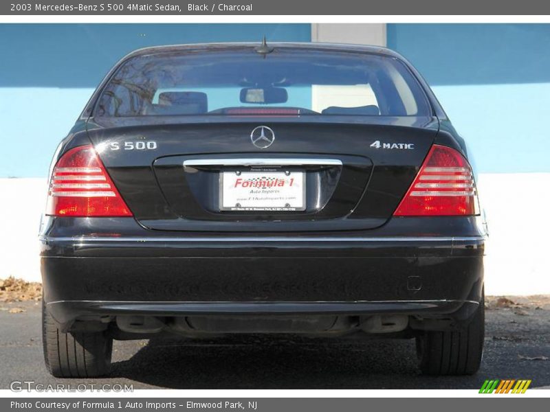 Black / Charcoal 2003 Mercedes-Benz S 500 4Matic Sedan