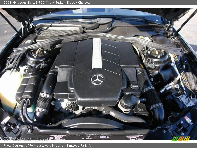 Black / Charcoal 2003 Mercedes-Benz S 500 4Matic Sedan