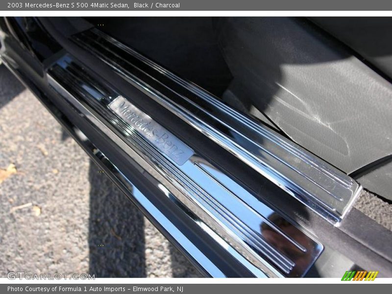 Black / Charcoal 2003 Mercedes-Benz S 500 4Matic Sedan