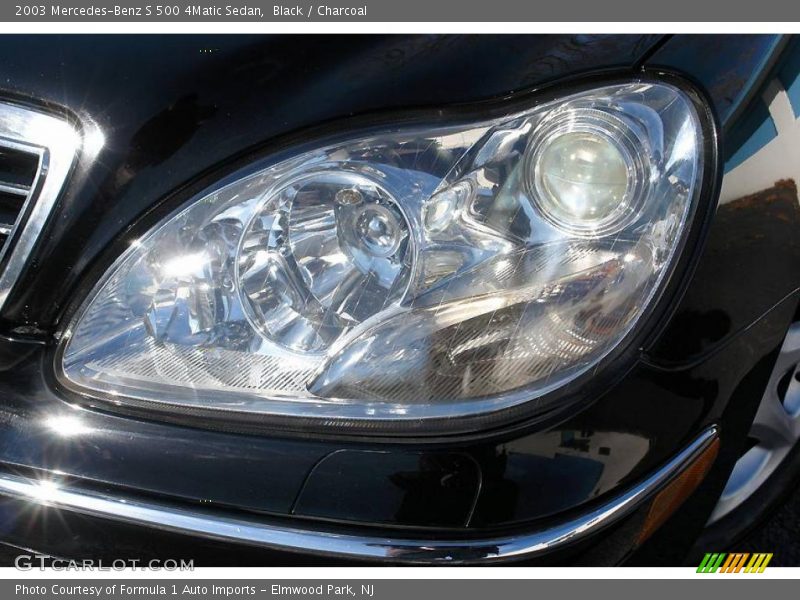 Black / Charcoal 2003 Mercedes-Benz S 500 4Matic Sedan
