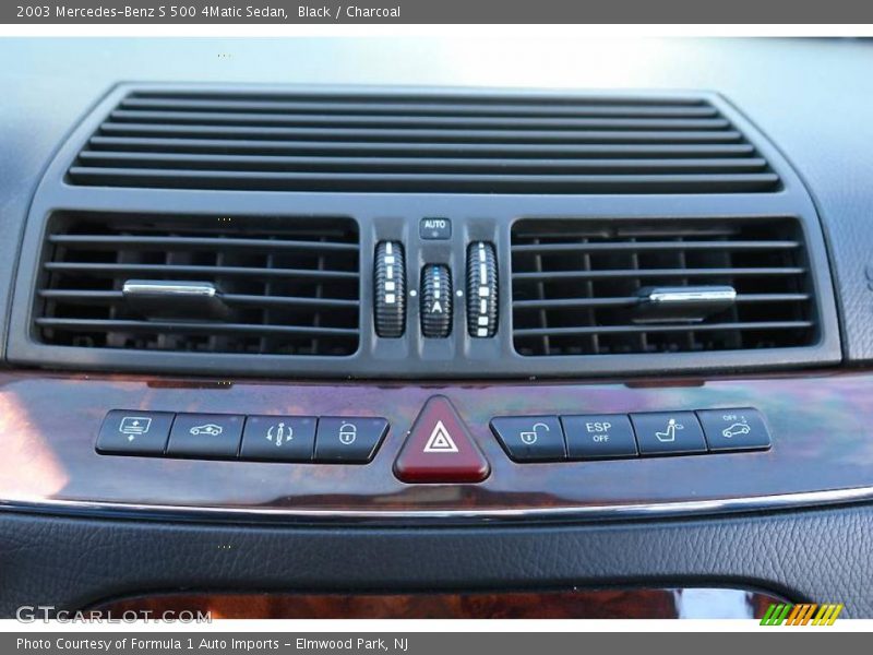 Black / Charcoal 2003 Mercedes-Benz S 500 4Matic Sedan