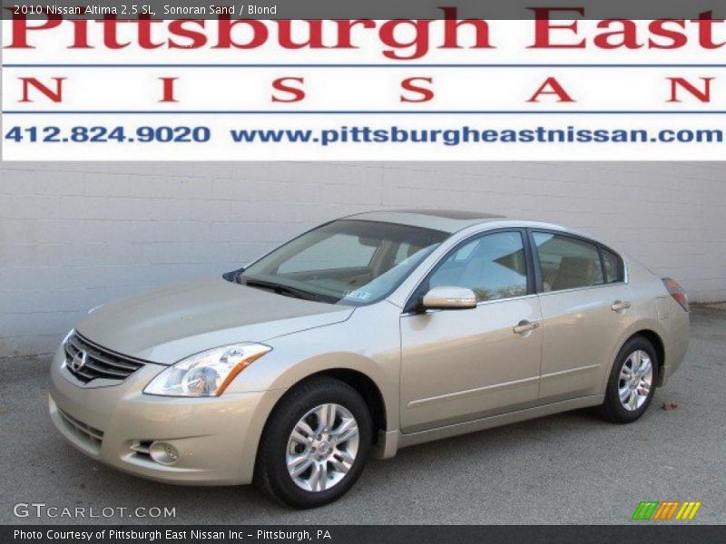 Sonoran Sand / Blond 2010 Nissan Altima 2.5 SL