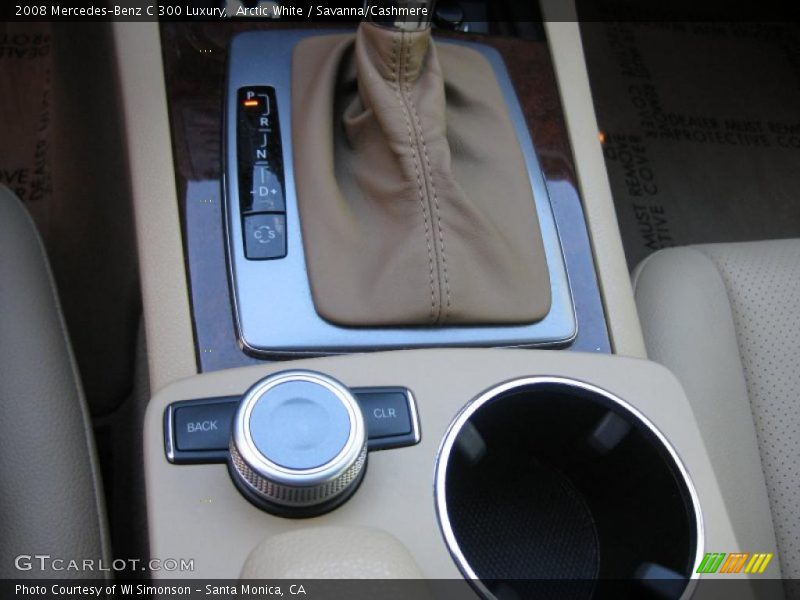 Arctic White / Savanna/Cashmere 2008 Mercedes-Benz C 300 Luxury