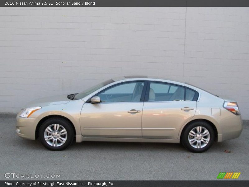 Sonoran Sand / Blond 2010 Nissan Altima 2.5 SL