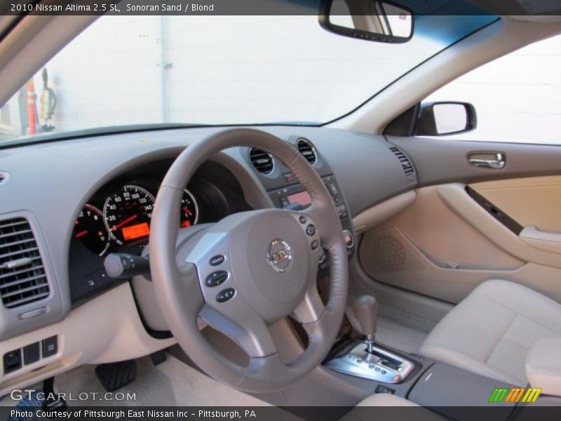 Sonoran Sand / Blond 2010 Nissan Altima 2.5 SL