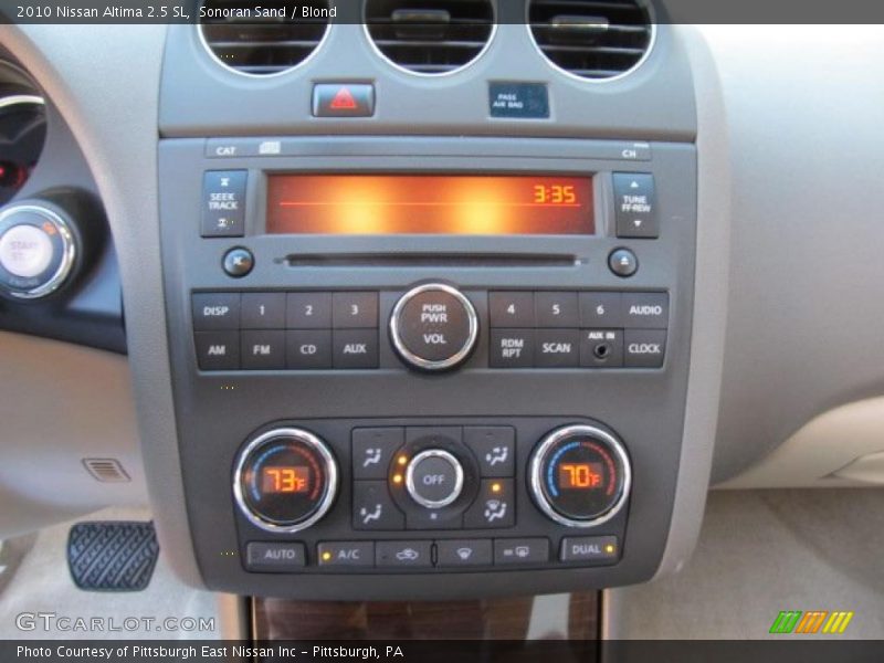 Sonoran Sand / Blond 2010 Nissan Altima 2.5 SL